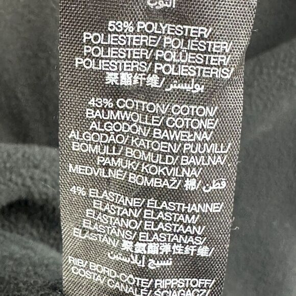 Sweaty Betty Compass Seam Sweatshirt Womens Small Black Soft Fleece Thumbhole LS - Picture 13 of 14